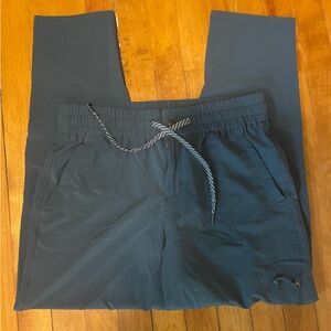 Blue hiking pants